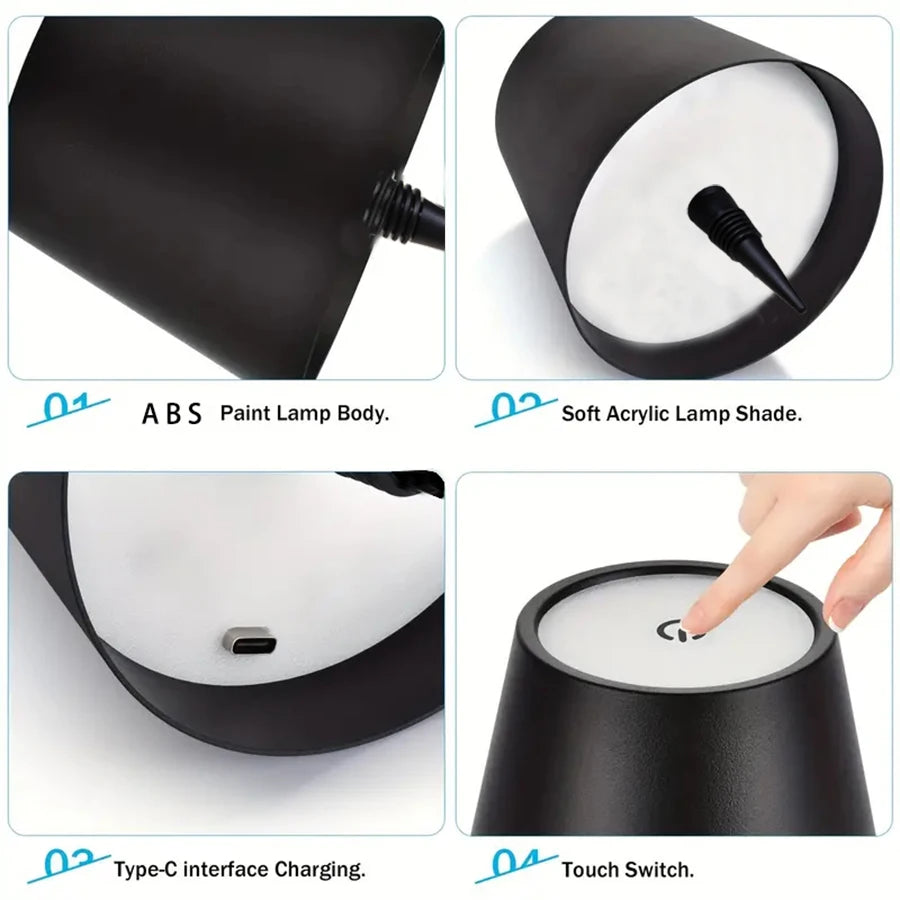 CorkandGlow Touch Bottle Lamp