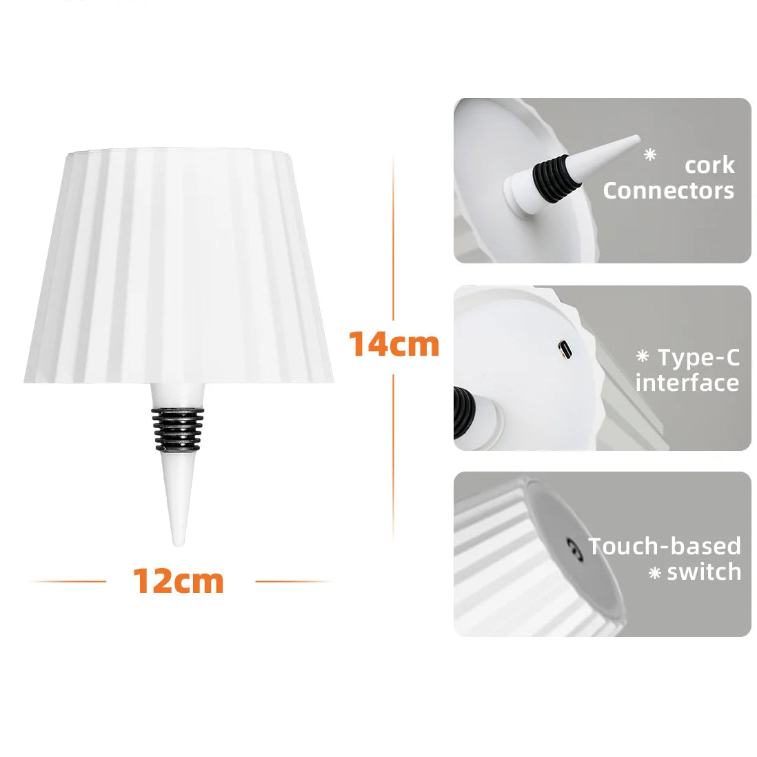 CorkandGlow Touch Bottle Lamp