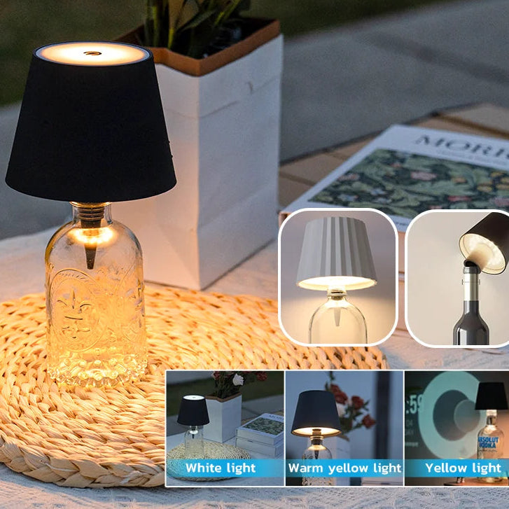 CorkandGlow Touch Bottle Lamp